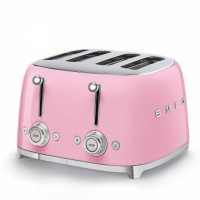 Купить тостеры smeg tsf03pkeu розовый в Москве Тостеры Smeg TSF03PKEU розовый