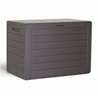 Ящик для хранения Prosperplast Woodebox 190л MBWL190-440U - купить онлайн, цена 6 136 ₽, стоимость доставки по МСК и РФ от 300 рублей, заказать сейчас! Ящик для хранения Prosperplast Woodebox 190л MBWL190-440U - купить за 6 136 ₽ в Москве с доставкой по РФ