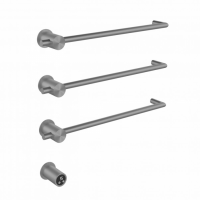 Купить полотенцесушитель электрический abber charme ah4003bst сталь брашированная в Москве Полотенцесушитель электрический Abber Charme AH4003BST сталь брашированная