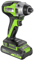 Винтоверт ударный GreenWorks GD24ID3 24V 3802807CUA - купить за 9&nbsp;978.82 ₽ в Москве с доставкой по РФ