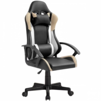 Игровое кресло Byroom Game NERF Black/beige/White GF-8066-BBeW Игровое кресло Byroom Game NERF Black/beige/White GF-8066-BBeW