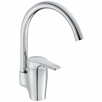 Смеситель для кухни Vitra Minimax S A42091EXP хром - купить за 14&nbsp;014.12 ₽ в Москве с доставкой по РФ