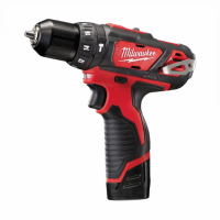 Шуруповёрт Milwaukee M12 BPDMC-202C 4933499465 - купить за 23&nbsp;785 ₽ в Москве с доставкой по РФ