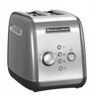 Купить тостер kitchenaid 5kmt221 серебристый в Москве Тостер KitchenAid 5KMT221 Серебристый