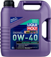 Масло моторное LIQUI MOLY Synthoil Energy A3/B4 0W-40 синтетическое 4 л 7536 — детальное фото