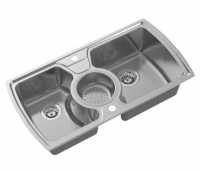 Кухонная мойка Oulin OL-321 - купить онлайн, цена 34 167.06 ₽, стоимость доставки по МСК и РФ от 300 рублей, заказать сейчас! Кухонная мойка Oulin OL-321 - купить за 34 167.06 ₽ в Москве с доставкой по РФ