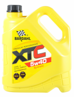 Масло моторное Bardahl XTC 5W40 синтетическое 4 л 36162 — детальное фото