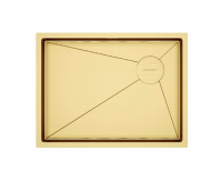 Мойка Paulmark Мойка нерж. сталь NEXT-SKEW 58 UNI, PM885844-BG, брашированное золото, 580х440мм, Paulmark - купить за 37&nbsp;394.12 ₽ в Москве с доставкой по РФ