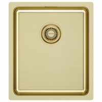 Мойка Paulmark Мойка нерж. сталь VISTA 38, PM904438-LG, светлое золото, 380х440мм, Paulmark - купить за 19&nbsp;041.18 ₽ в Москве с доставкой по РФ