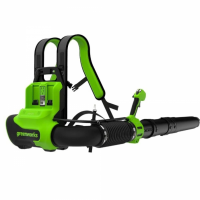 Воздуходувка ранцевая GreenWorks GD40BPG2 2408107 - купить онлайн, цена 17 324.03 ₽, стоимость доставки по МСК и РФ от 300 рублей, заказать сейчас! Воздуходувка ранцевая GreenWorks GD40BPG2 2408107 - купить за 17 324.03 ₽ в Москве с доставкой по РФ