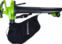 Воздуходувка-пылесос GreenWorks GD40BVII 2406907 - купить онлайн, цена 11 257.06 ₽, стоимость доставки по МСК и РФ от 300 рублей, заказать сейчас! Воздуходувка-пылесос GreenWorks GD40BVII 2406907 - купить за 11 257.06 ₽ в Москве с доставкой по РФ