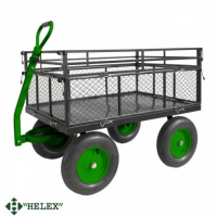 Купить садовая тележка helex g204 черный/зеленый в Москве Садовая тележка HELEX G204 черный/зеленый