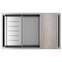 Мойка Paulmark Мойка нерж. сталь NEXT-MULTI SINK 74 UNI, PM787445-BS, брашированная сталь, 740х450мм, Paulmark - купить за 42&nbsp;747.06 ₽ в Москве с доставкой по РФ