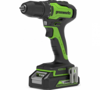 Дрель-шуруповерт GreenWorks GD24DD35K2 3704007UA - купить за 7&nbsp;193 ₽ в Москве с доставкой по РФ