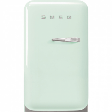 Минибар Smeg FAB5LPG6 — вид спереди Минибар Smeg FAB5LPG6 — детальное фото