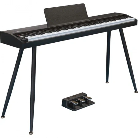 Цифровое пианино TESLER STZ-8820 BLACK — вид спереди Цифровое пианино TESLER STZ-8820 BLACK — детальное фото