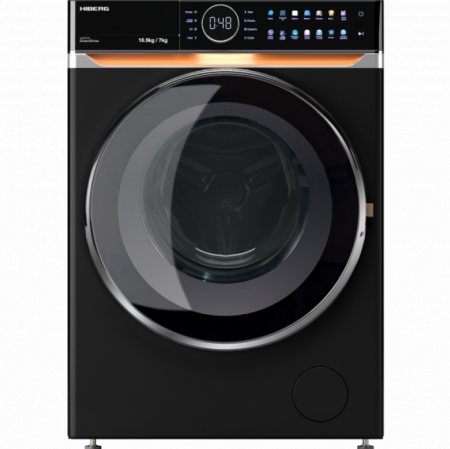 Стиральная машина Hiberg i-DDQ10 - 10714 B - купить онлайн, цена 80 648.24 ₽, стоимость доставки по МСК и РФ от 300 рублей, заказать сейчас! Стиральная машина Hiberg i-DDQ10 - 10714 B купить за 80 648.24 ₽ в Москве с доставкой по РФ