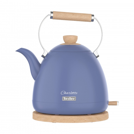 Чайник TESLER KT-1720 LAVENDER — вид спереди Чайник TESLER KT-1720 LAVENDER — детальное фото
