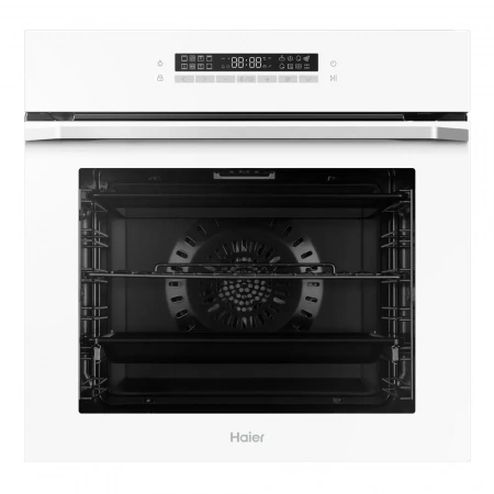 Духовой шкаф Haier HOQ-P16AN5GW - купить онлайн, цена 51 635.29 ₽, стоимость доставки по МСК и РФ от 300 рублей, заказать сейчас! Духовой шкаф Haier HOQ-P16AN5GW купить за 51 635.29 ₽ в Москве с доставкой по РФ
