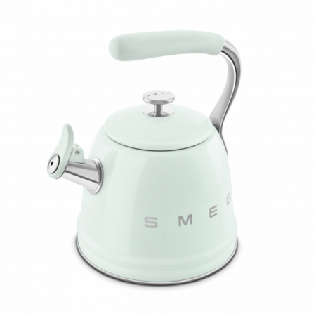 Чайник Smeg WKF01PG — вид спереди Чайник Smeg WKF01PG — детальное фото