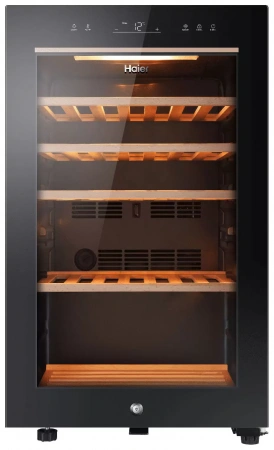 Винный шкаф Haier FWC49GA - купить онлайн, цена 71 458.82 ₽, стоимость доставки по МСК и РФ от 300 рублей, заказать сейчас! Винный шкаф Haier FWC49GA купить за 71 458.82 ₽ в Москве с доставкой по РФ