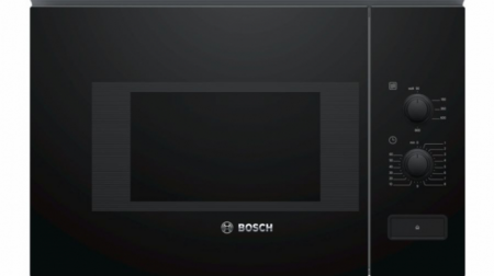 Встраиваемая микроволновая печь Bosch BFL520MB0 — вид спереди Встраиваемая микроволновая печь Bosch BFL520MB0 — детальное фото