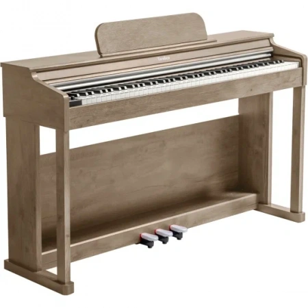 Цифровое пианино TESLER STZ-8840 SMOKY OAK — вид спереди Цифровое пианино TESLER STZ-8840 SMOKY OAK — детальное фото