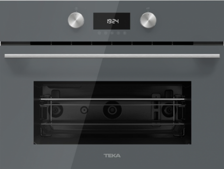 Микроволновая печь Teka MLC 8440 STONE GREY — вид спереди Микроволновая печь Teka MLC 8440 STONE GREY — детальное фото