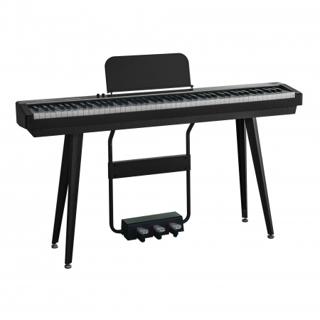 Цифровое пианино TESLER STZ-8830 BLACK — вид спереди Цифровое пианино TESLER STZ-8830 BLACK — детальное фото