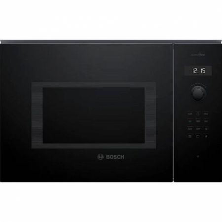 Микроволновая печь Bosch BEL454MB1F — вид спереди Микроволновая печь Bosch BEL454MB1F — детальное фото