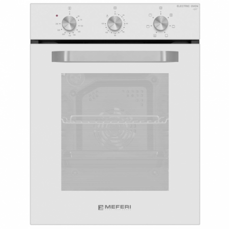 Электрический духовой шкаф Meferi MEO456WH LIGHT - купить онлайн, цена 27 581.18 ₽, стоимость доставки по МСК и РФ от 300 рублей, заказать сейчас! Электрический духовой шкаф Meferi MEO456WH LIGHT купить за 27 581.18 ₽ в Москве с доставкой по РФ
