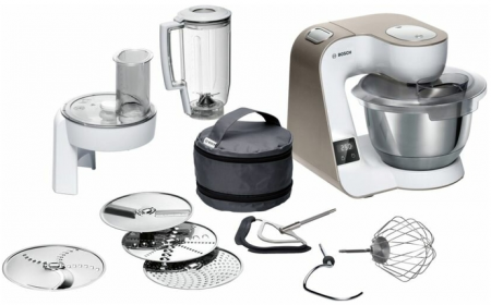 Кухонная машина Bosch MUM5XW20 — вид спереди Кухонная машина Bosch MUM5XW20 — детальное фото