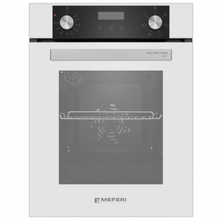 Электрический духовой шкаф Meferi MEO456WH POWER - купить онлайн, цена 27 551.76 ₽, стоимость доставки по МСК и РФ от 300 рублей, заказать сейчас! Электрический духовой шкаф Meferi MEO456WH POWER купить за 27 551.76 ₽ в Москве с доставкой по РФ