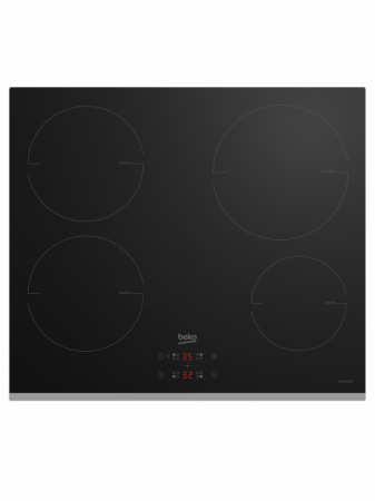 Индукционная варочная панель Beko HII64401MTX - купить онлайн, цена 19 977.65 ₽, стоимость доставки по МСК и РФ от 300 рублей, заказать сейчас! Индукционная варочная панель Beko HII64401MTX купить за 19 977.65 ₽ в Москве с доставкой по РФ