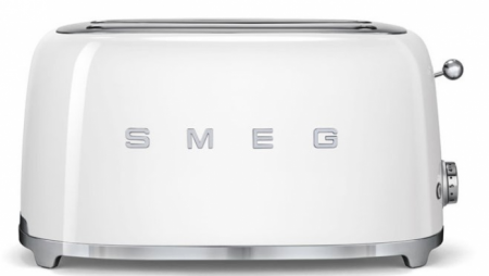 Тостеры Smeg TSF02WHEU — вид спереди Тостеры Smeg TSF02WHEU — детальное фото